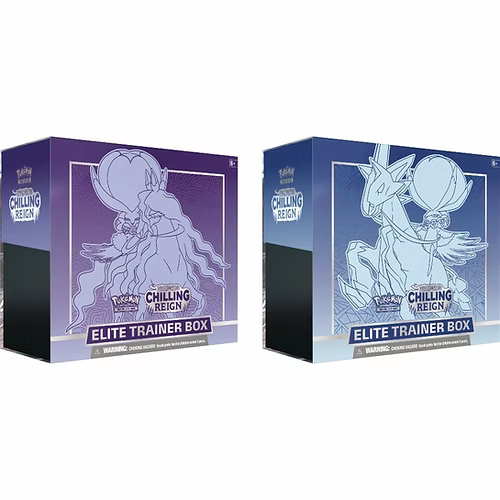 Pokémon TCG: Sword & Shield — Chilling Reign Art Set Elite Trainer Boxes