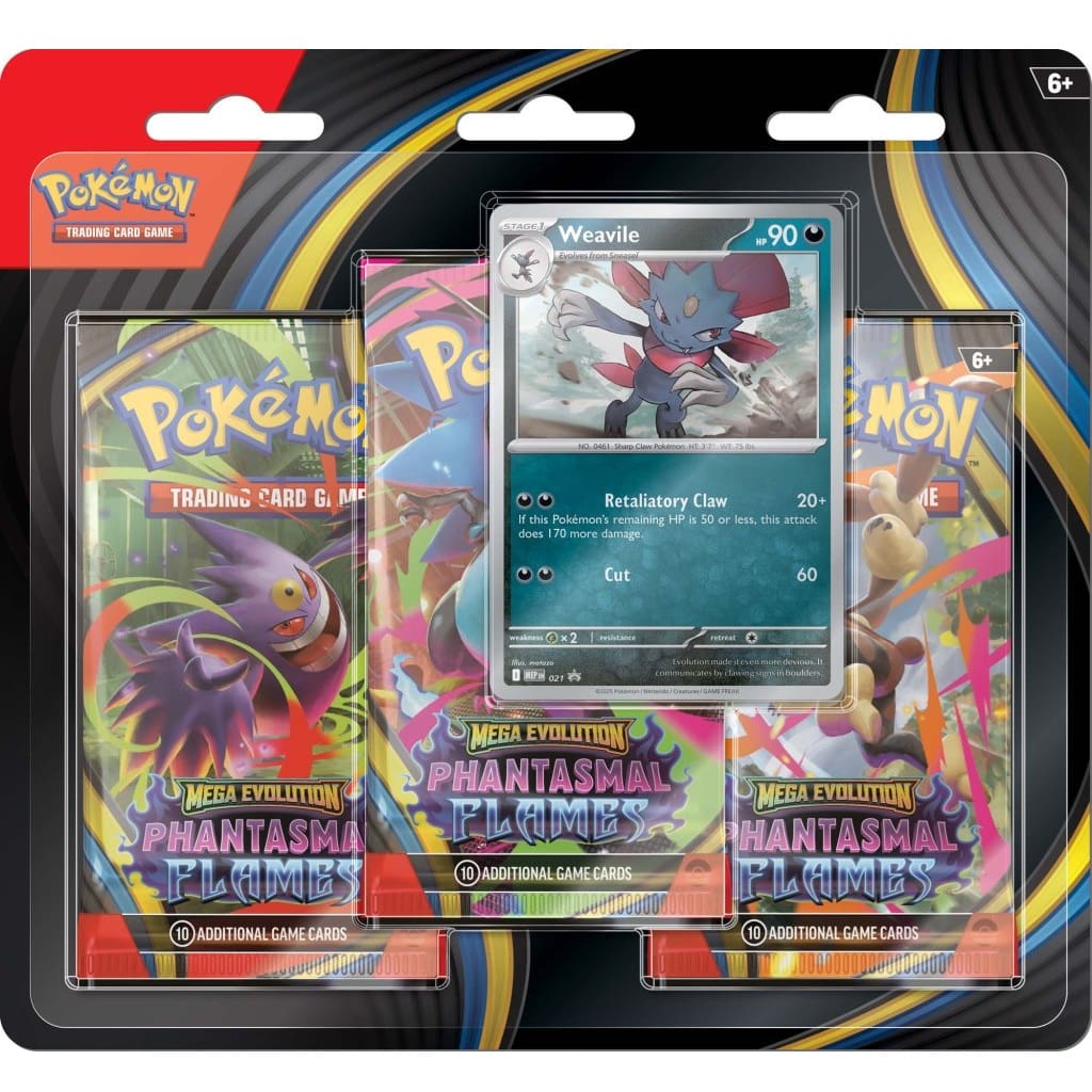 Pokémon TCG: Mega Evolution — Phantasmal Flames Blister Pack
