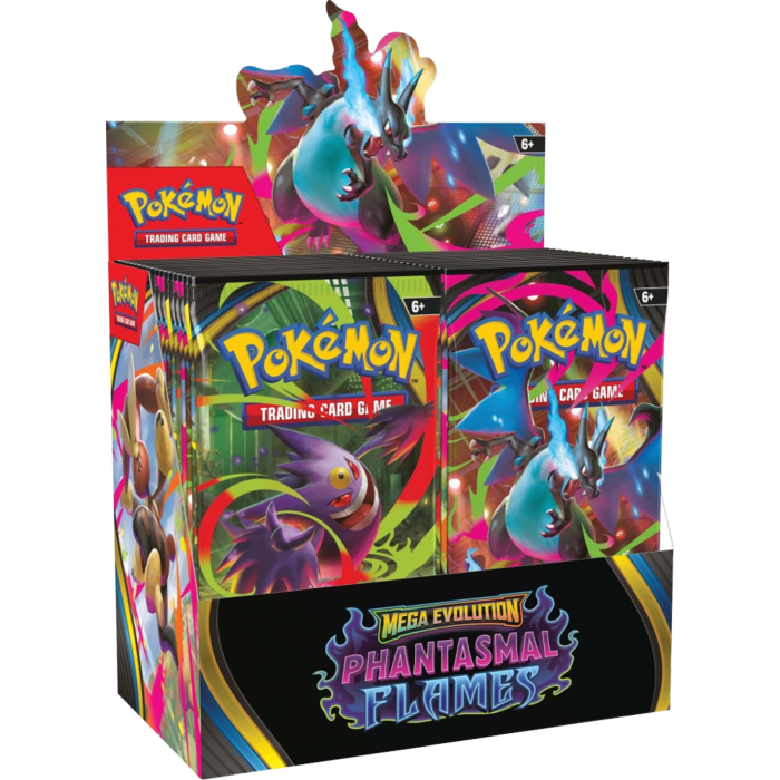 Pokémon TCG: Mega Evolution — Phantasmal Flames Booster Box