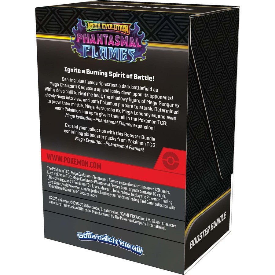 Pokémon TCG: Mega Evolution — Phantasmal Flames Booster Bundle