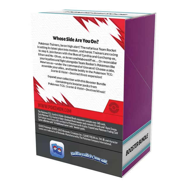 Pokémon TCG: Scarlet & Violet — Destined Rivals Booster Bundle