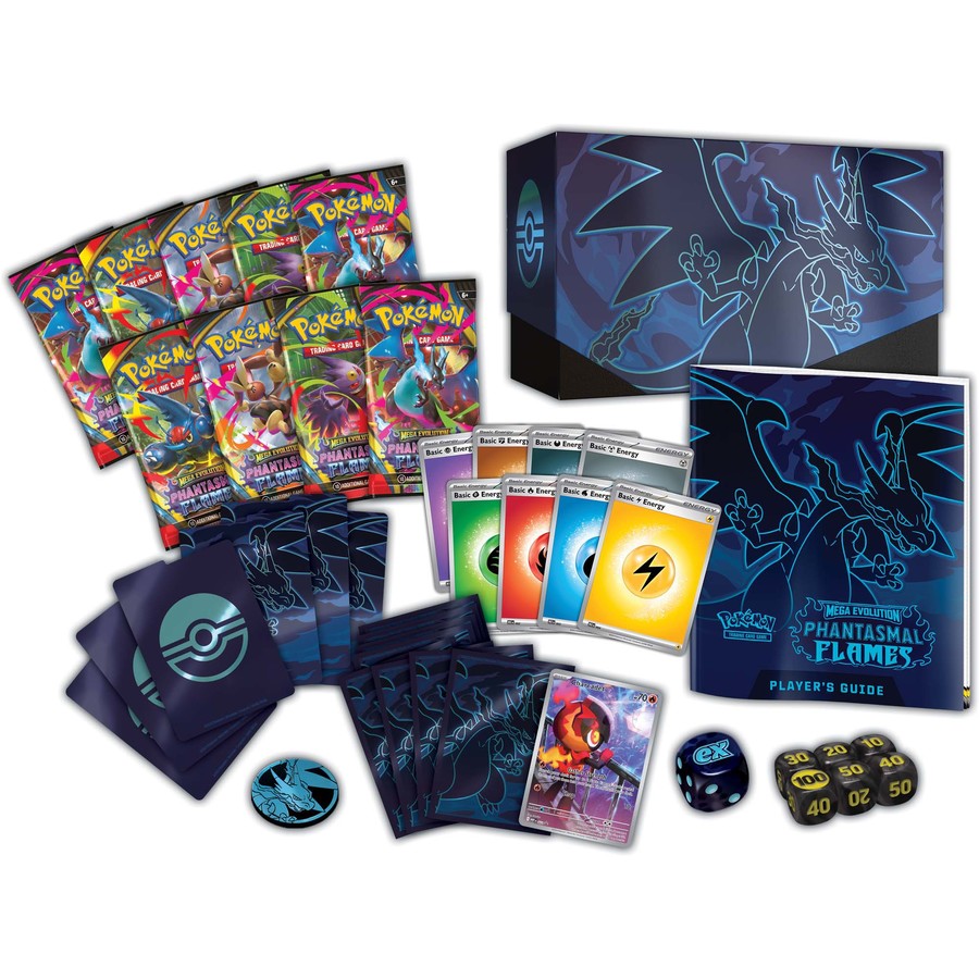 Pokémon TCG: Mega Evolution — Phantasmal Flames Elite Trainer Box
