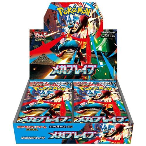 Pokémon TCG Mega Brave M1L Booster Box - Japanese