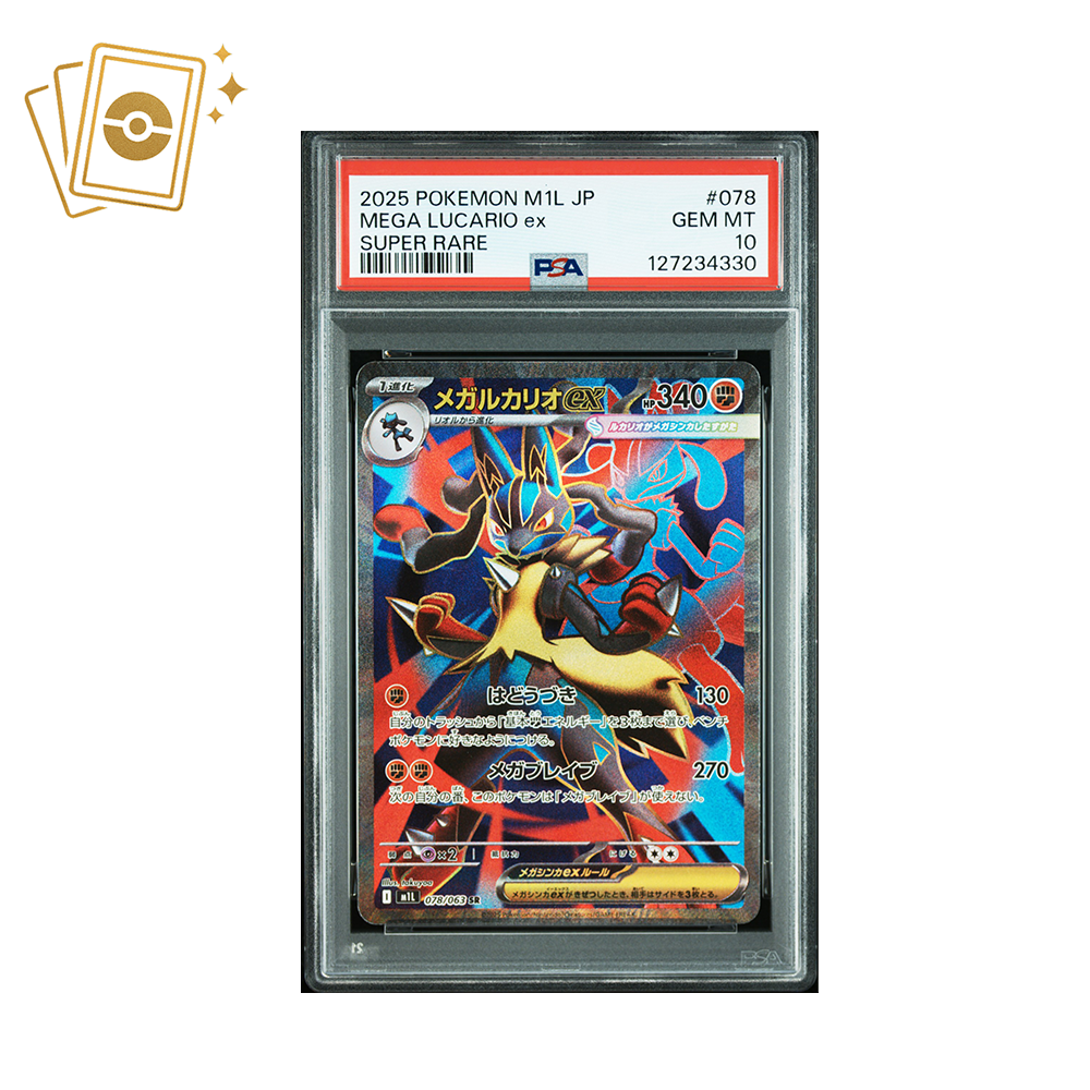 PSA 10 Mega Lucario ex 078/063