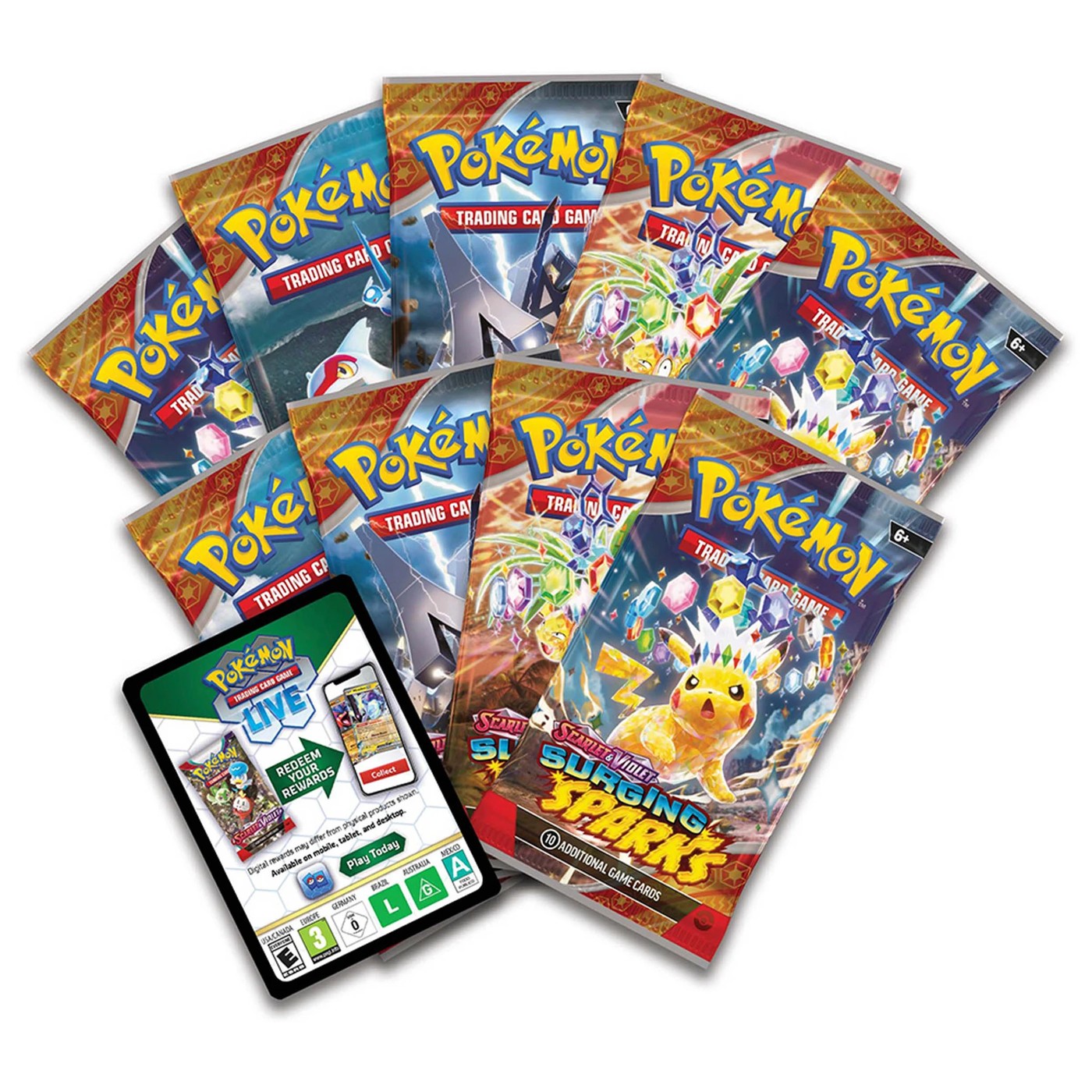 Pokemon TCG: Scarlet & Violet — Surging Sparks Elite Trainer Box