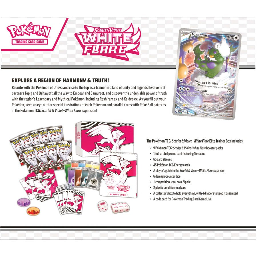 Pokémon TCG: Scarlet & Violet — White Flare Elite Trainer Box
